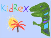 Kid Rex Logo Image.  Click image to access Kid Rex Search Engine.