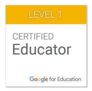 Google Certified Educator Level 1 Badge